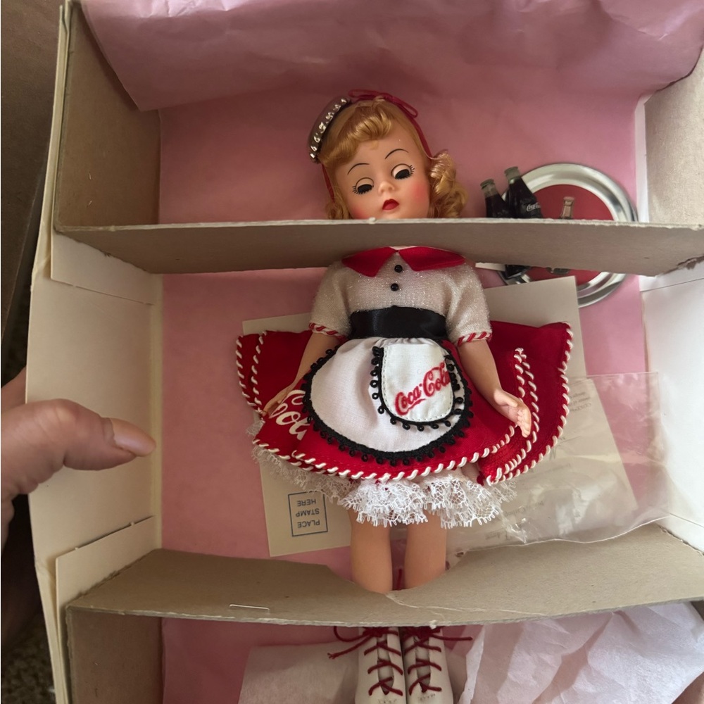 Madame Alexander Coca-Cola Doll in Red and White